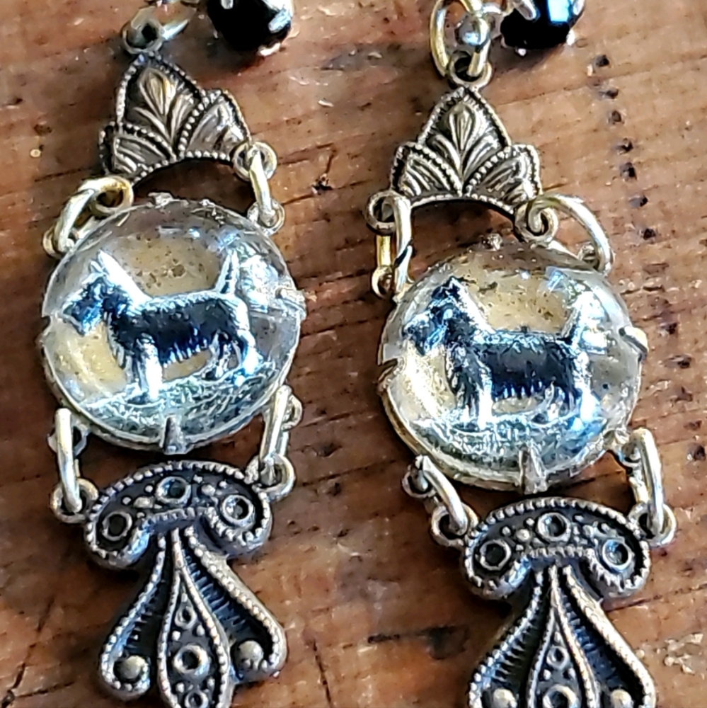 Scotty Dog/Terrier Earrings